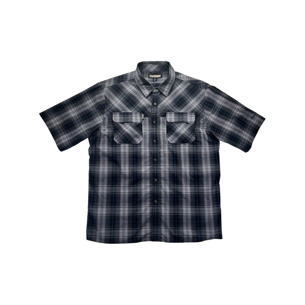 Blackhawk Men’s Short Sleeve Plaid Tactical Shirt XL Dual Chest Pockets